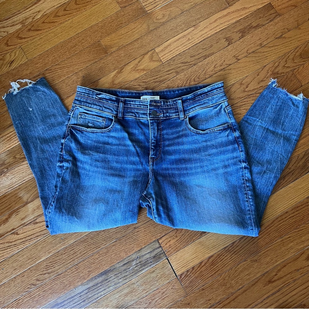 Buckle BKE Gabby Curvy Fit High Rise Skinny Dark Wash Tag  -  34